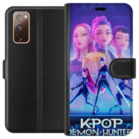 Kompatibelt Plånboksfodral till Samsung Samsung Galaxy S20 FE Trendiga KPop Demon Hunters docka figur