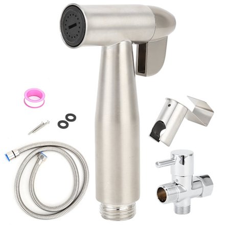 G1 2 Håndholdt Bidet Sprøjte Selvrensende Punch Free Brusehoved til Badeværelse