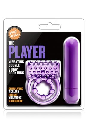 Kjøp Play With Me The Player Double Cockring - Penisring med vibrator | God pris