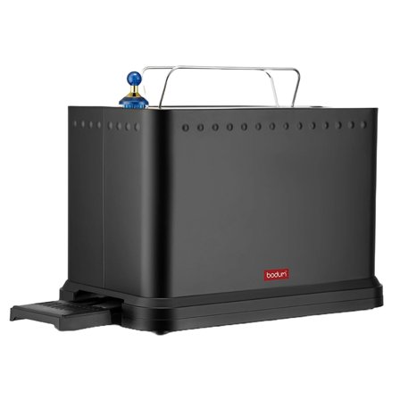 Bodum Ottoni brødrister 2 skiver, sort | KitchenOne