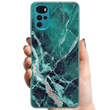 Yhteensopiva Puhelinkuori Motorola Motorola Moto G22 Marmori
