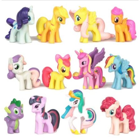 My Little Pony Figurer - 12 stk. Julegaver