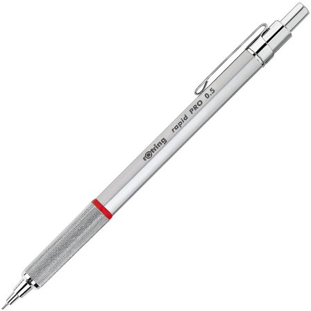 Rotring Rapid Pro Vulpotlood 0,5 Zilver
