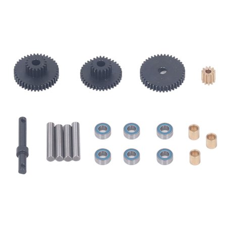 Heavy Duty Steel RC Car Transmissionsväxelsats med axelmotorväxel för Traxxas TRX4M 1/18 RC Car