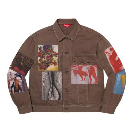 Supreme, Jackets Bruin, Heren, Maat:L