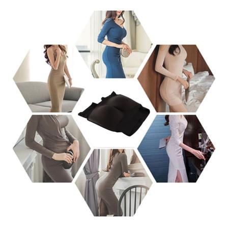 Naisten takapuolen nostaja Vatsan hallinta Muotoiluvaatteet Body Shape Shorts Korkea vy t r Teko takapuolen alusvaatteet Musta XL