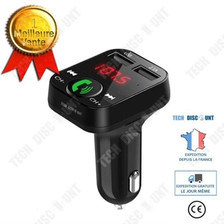 TD fm-sändare bluetooth bilsändare cigarettändaruttag radio MP3-spelare multimedia billig handfri laddare usb kit