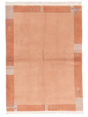 Nepal Original Tapis 170X240 De Laine Marron/Orange Carpetvista
