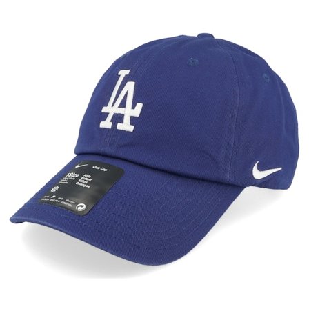 Nike MLB - MLB Blå unconstructed Caps - Kids Los Angeles Dodgers Club Unstructured Blue Dad Cap @ Hatstore