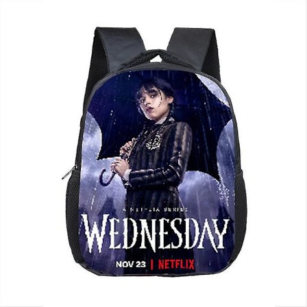 Wednesday Addams Student Skoleveske Wednesday Barnehage Belastningsreduserende Ryggsekk
