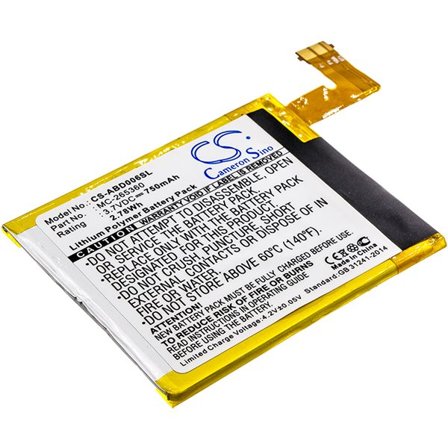 Batteri till E-bok, E-läsare för Amazon Kindle 6, D01100, Kindle 4 m.fl.