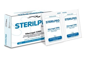 Sterilpeg Macrogol 3350 10 Bustine Bipartite 10g