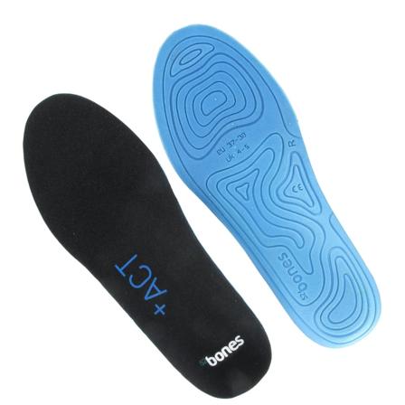 52bones Individual Footbed inner soles Black 35-36