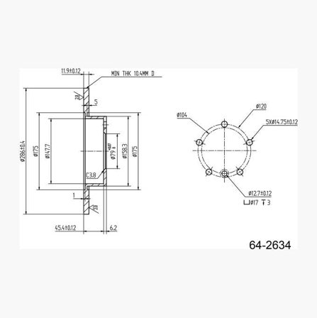 Biltema - BREMSESKIVE