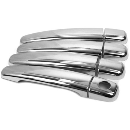 Bilde styling tilbehør krom side dørhåndtak deksel trim for 307