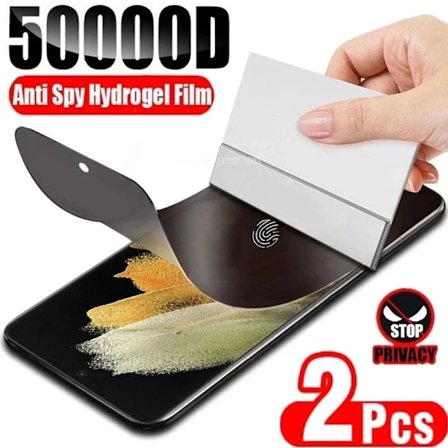 2 st Anti-Spy Hydrogel Film Skärmskydd FÖR Samsung Galaxy S9 Plus Note 10 20 Film FÖR Samsung S22 S21 S20 S23 S24 Ultra FE