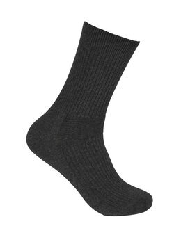 Strømpe med ekstra løs rib Gråmeleret - 37/39 - The Doctor Recommends