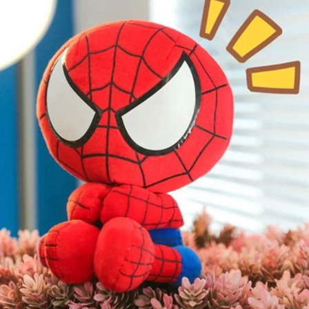 Marvel Avengers Spiderman Gosedjur Anime Plyschfigur 20 cm NY KLB