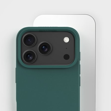 Umweltfreundliche Handyhülle Schwarz & Displayschutzfolie | agood, iPhone 17 Pro