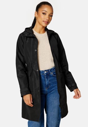 Happy Holly Elicia Wind Jacket Black Klær
