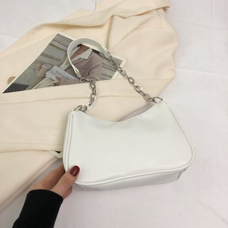 Tote Vesker Underarmsveske HVIT