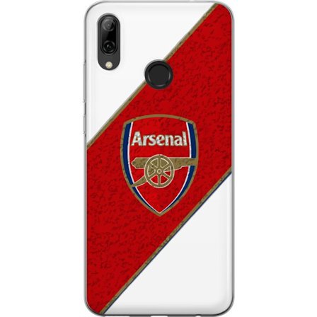 Kompatibelt Mobilskal till Huawei Huawei P smart 2019 Moschino Toy teddybjörn med enkel tecknad design, brun björn med vit tröja och tydlig logotyp