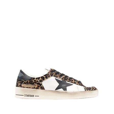 Golden Goose Multi-panel lace-up sneakers Brun, Herre, Størrelse: 44 EU