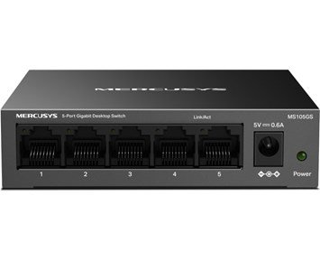 Mercusys-Mercusys MS105GS-Nettverksswitch med 5 porter-Networking-Nettverksswitcher