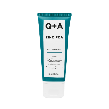 Q+A Zinc PCA Daily Moisturiser Dagcreme Unisex 75 ML