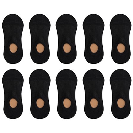 10 par Ankelstrumpor Damsport Korta strumpor, enfärgad