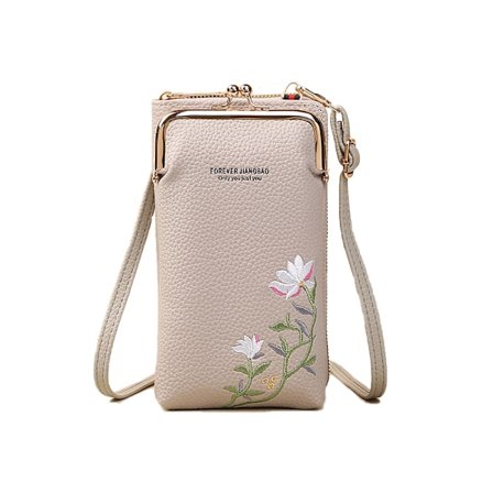 Praktisk mobilpung i stilrent design