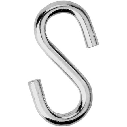 2-pakning Kraftige S-kroker Last 225 kg Brukskroker for Huske Sete Hengekøye Stol Maskinvare for Hage/Gård (FMY)