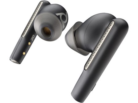 HP Poly Voyager Free 60/60+ svarte ørepropper