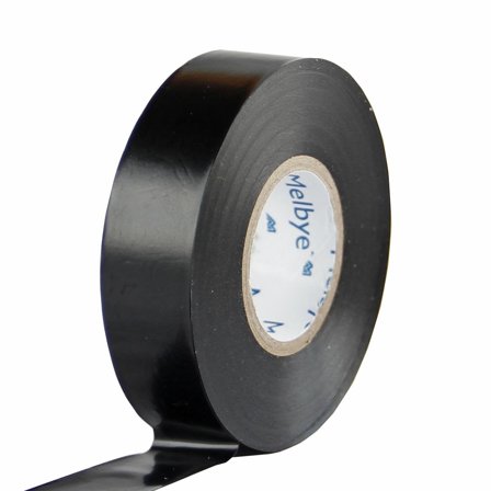 Melbye 752373 Elektrisk tape for ledninger og kabler Svart, 20 m, Maskintilbehør & forbruk