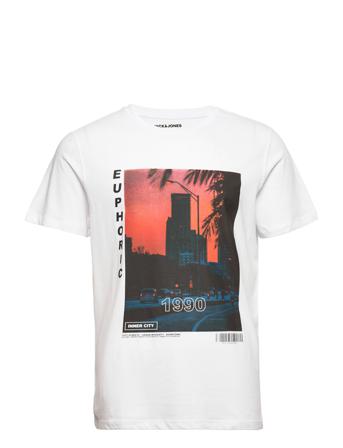 Jjscrawl Tee Ss Crew Neck White Jack & J S