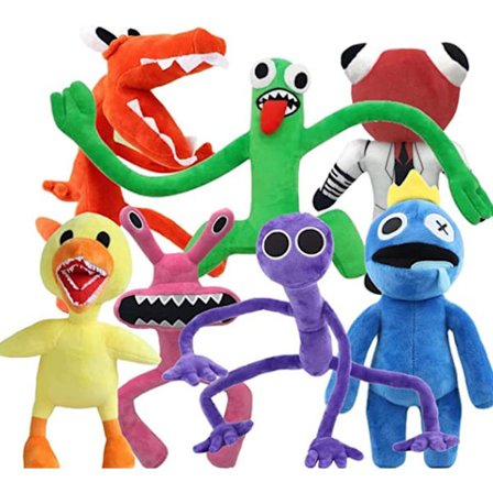 Mub- Rainbow Friends plyschlegetøjsdukke Roblox Rainbow Buddy Doll