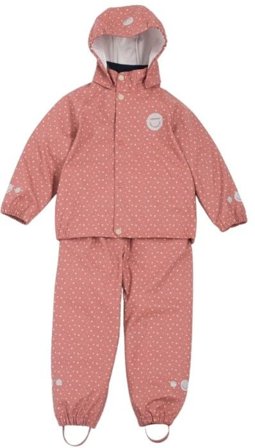 Viking Jolly Print Rain Set Kids Pink