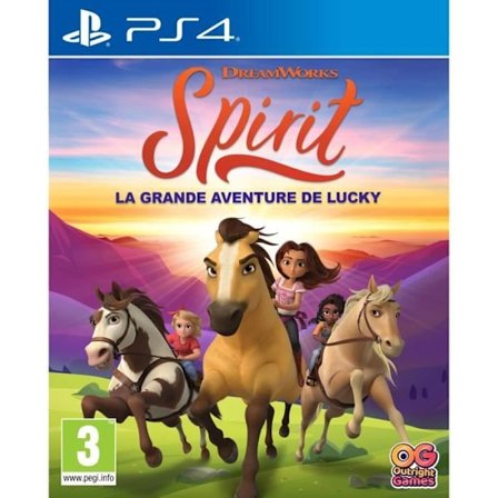 Dreamworks SPIRIT - Lucky's Great Adventure PS4-spel