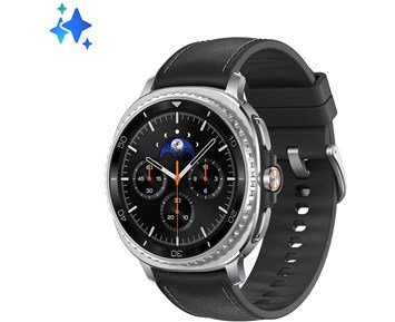 Samsung-Galaxy Watch8 Classic eSim Black - B-vare-Galaxy Watch8 Classic – Din Gemini AI-partner-Personal training-Smartklokker