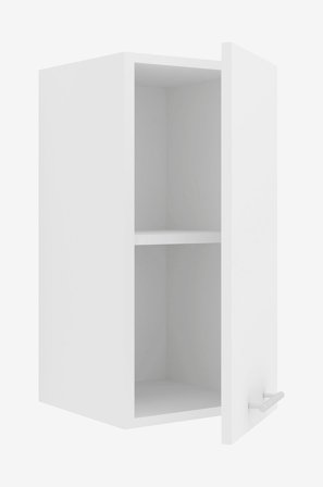 VCM - Vægskab Esilo 1 Door 30 - Hvid - Hylder & opbevaring - Fra Homeroom