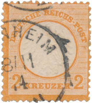 Tyske Rige 1872 - MICHEL 15 - Stemplet