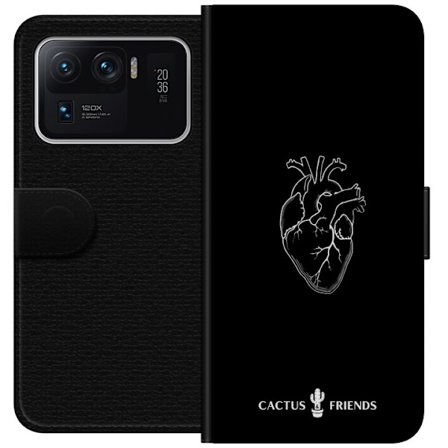 Yhteensopiva Lompakkokotelo Xiaomi Xiaomi Mi 11 Ultra Kaktus ja Ystävät - Keskiaikaan Anatomia Sydän