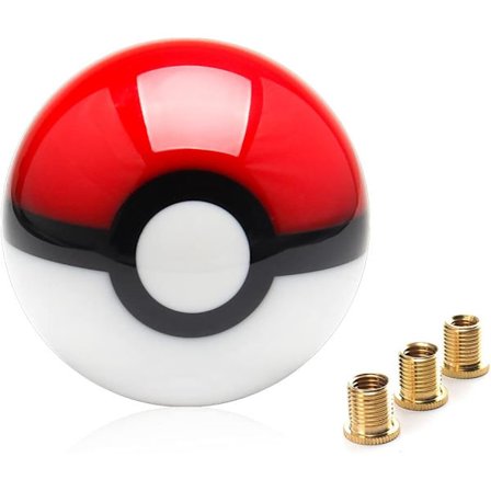 Top10 Racing Pikachu Pokeball Poke Ball Manuel Gearskifte Universalt JDM 4 5 6 Speed ​​Rund