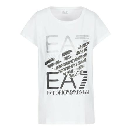 Emporio Armani Ea7, T-shirt Wit, Dames, Maat:M