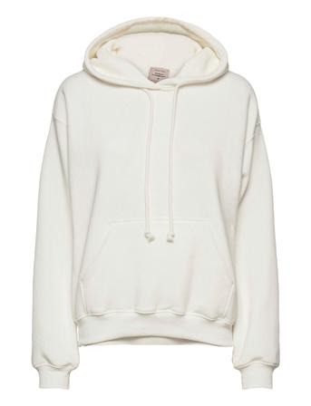Hoodie Ls White Barbara Kristoffersen By Rosemunde