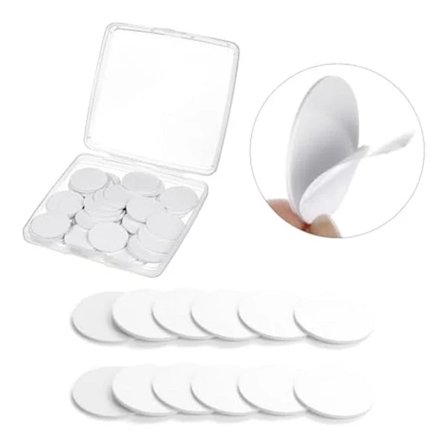 60 NFC-tunnistetta Ntag 215 NFC-tarra Siru Pyöreät NFC-tunnisteet Uudelleenkirjoitettava NFC-kortti Liimattava tausta NFC-toiminto C