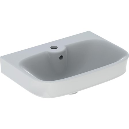 Ifö Vinta Square Servant blanderhull midten, hvit B=50 cm, T=36 cm, Baderom