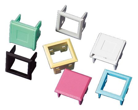 Schneider Electric 306580024 Monteringsramme med støvluke Hvit, Datamaskin & surfing