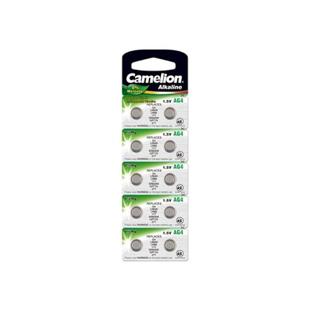 Camelion AG4 / 376 / 377 / LR66 nappiparisto 10-pack 10 kpl
