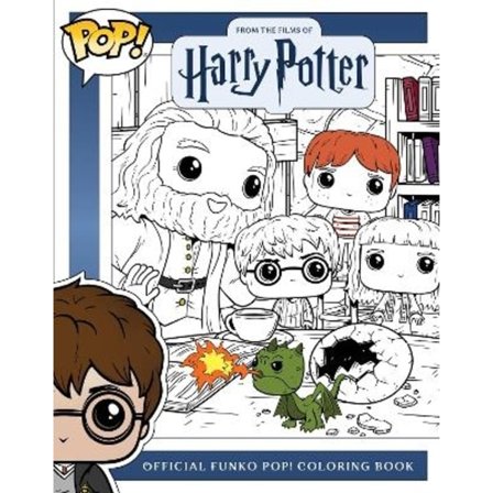 Official Funko Pop Harry Potter Coloring Book 9798886634549